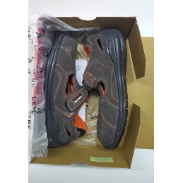 SPRINTER GREY S1 Sicherheitssandalen Stahlkappe