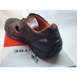 SPRINTER GREY S1 Sicherheitssandalen Stahlkappe