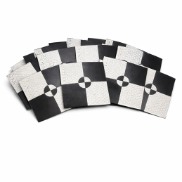 Self-adhesive GCP target 10x10 cm – UAV drone marker