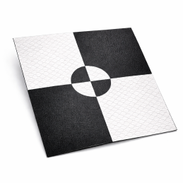 Self-adhesive GCP target 10x10 cm – UAV drone marker