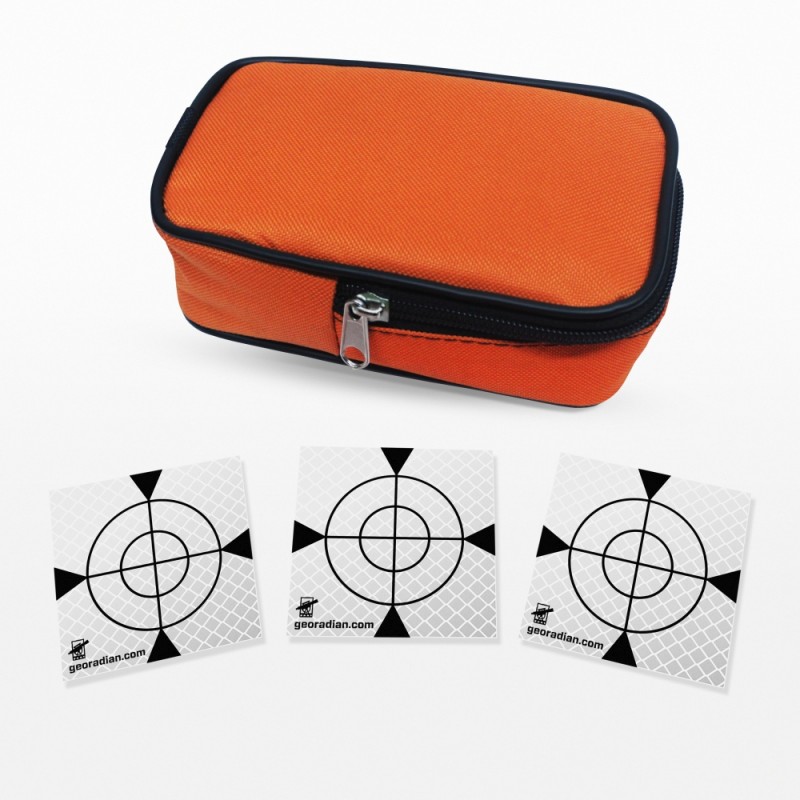 Reflective Targets 100 pcs. + soft bag
