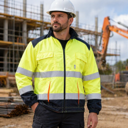 KAJMAN HV Yellow Sweatshirt – EN ISO 20471