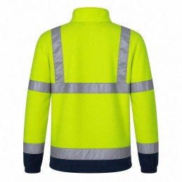 KAJMAN HV Yellow Hi-Vis Fleece Jacket