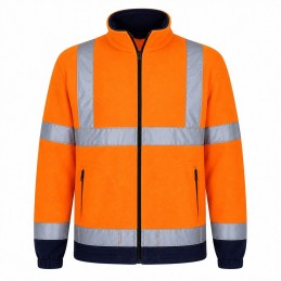 KAJMAN HV Warnschutz-Fleecejacke