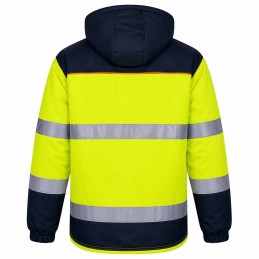 KAJMAN HV Gelbe Gefütterte Warnschutzjacke