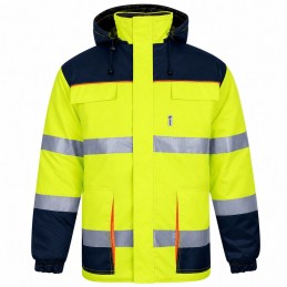 KAJMAN HV Yellow Insulated Hi-Vis Jacket