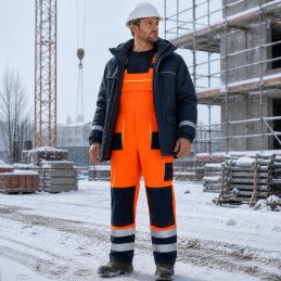 Insulated Bib Trousers KAJMAN HV