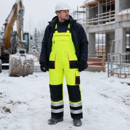 Insulated Bib Trousers KAJMAN HV