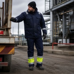 Insulated Work Trousers TARAJ HV 5-in-1 G art. 7-08