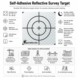Reflective target "retro"