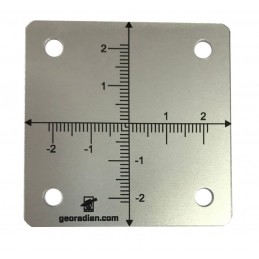 Tarcza aluminiowa 55x55mm z...