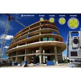 Totalstation Reflektor Zielziel-Aufkleber, Messpunktmarkierung,