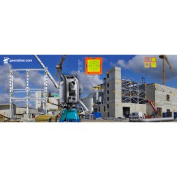 Totalstation Reflektor Zielziel-Aufkleber, Messpunktmarkierung,