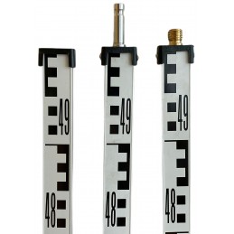 Level rod 5m + thread 5/8 +...