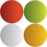 Reflective labels (4 pcs in set) diameter 3.46"